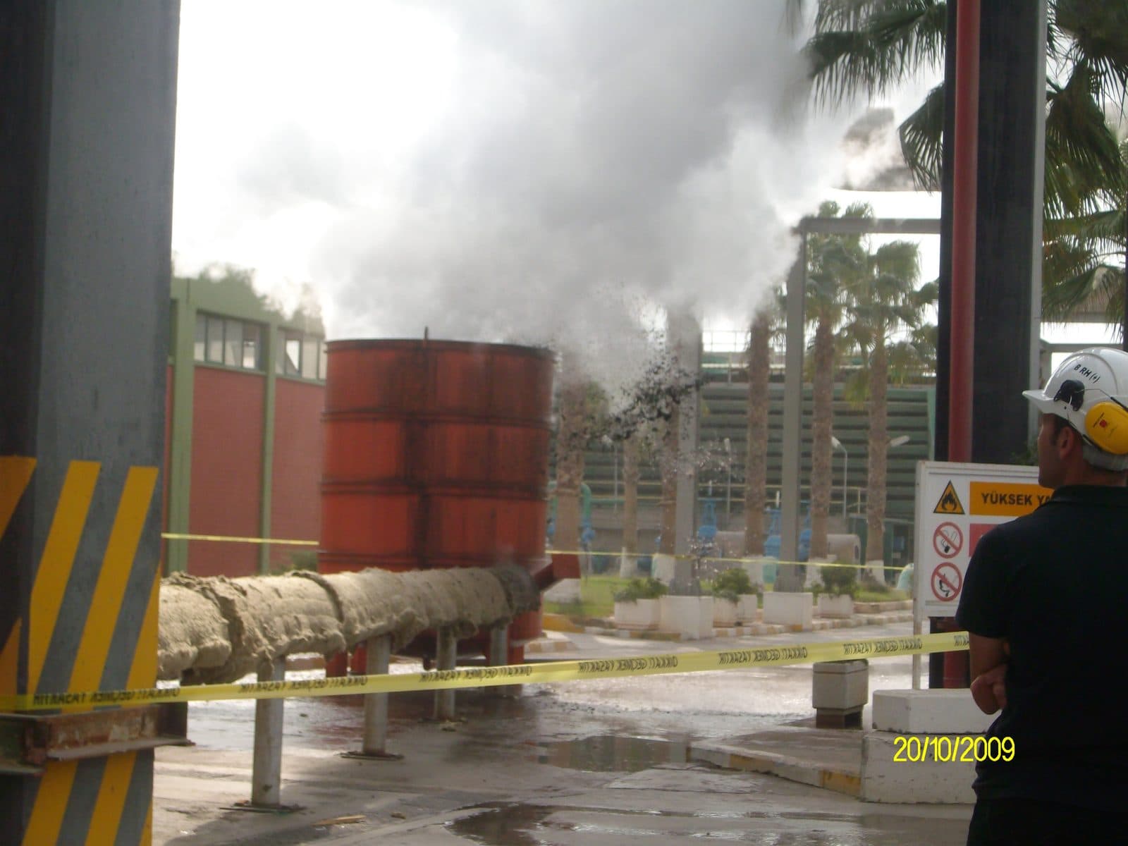 Field operation at the facility